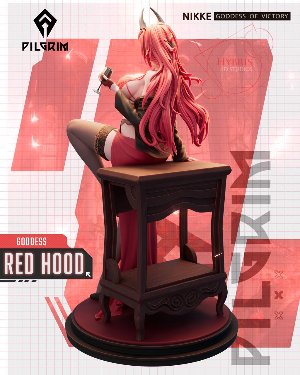 P站图纸印象馆 Hybris 妮姬:胜利女神 小红帽 Hybris 妮姬:胜利女神 小红帽