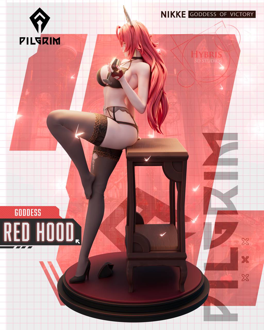 P站图纸印象馆 Hybris 妮姬:胜利女神 小红帽 Hybris 妮姬:胜利女神 小红帽