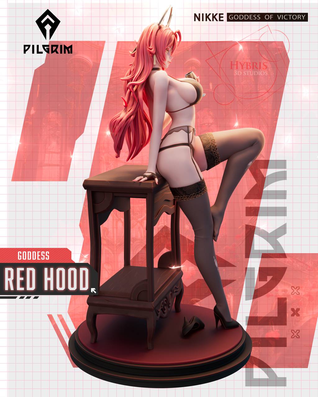 P站图纸印象馆 Hybris 妮姬:胜利女神 小红帽 Hybris 妮姬:胜利女神 小红帽