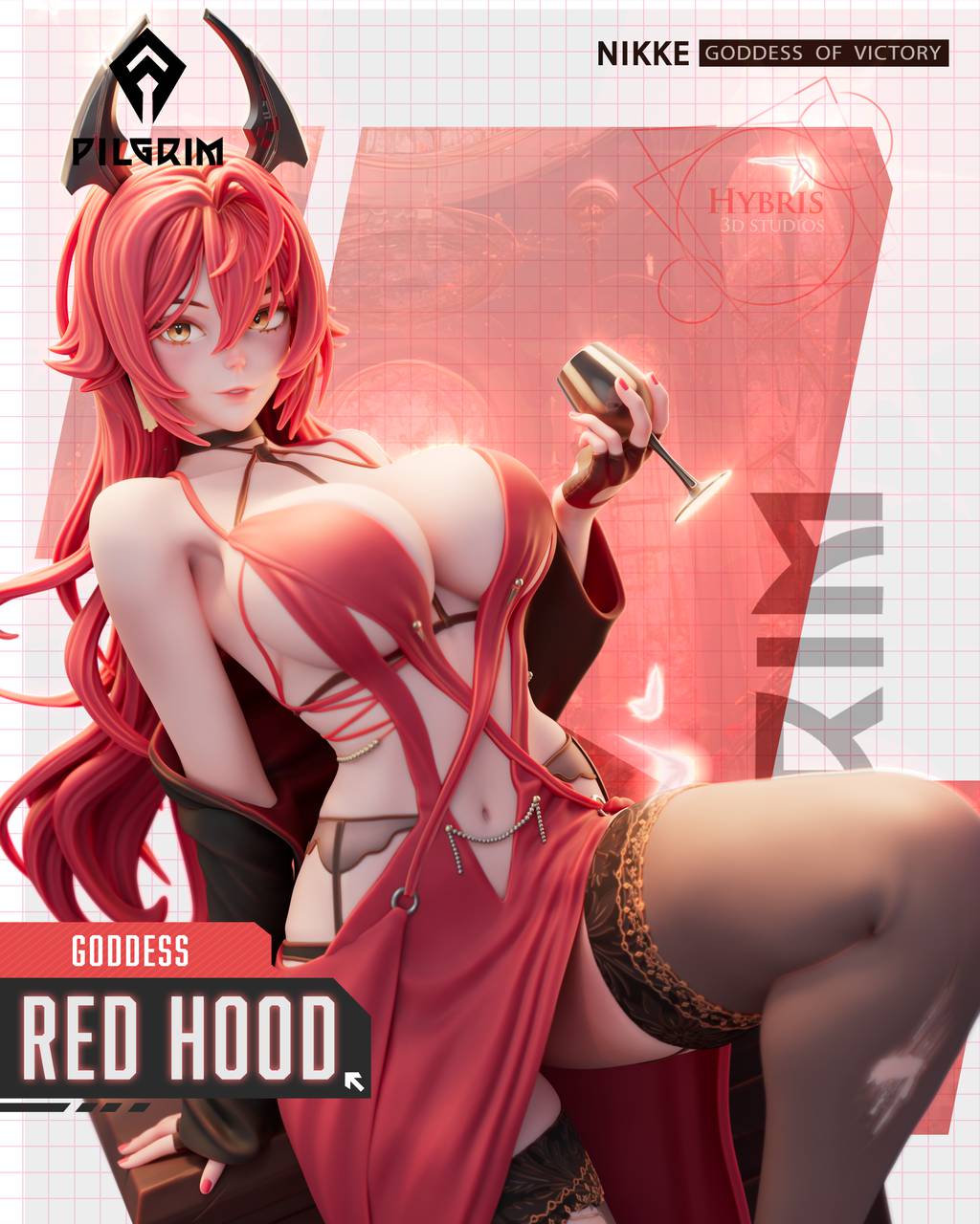 P站图纸印象馆 Hybris 妮姬:胜利女神 小红帽 Hybris 妮姬:胜利女神 小红帽