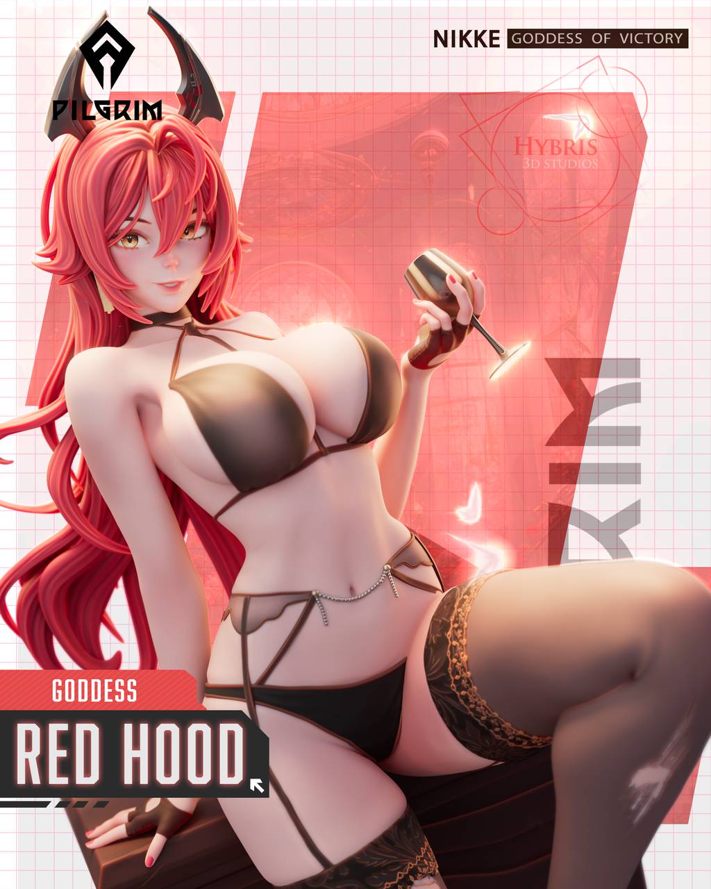 P站图纸印象馆 Hybris 妮姬:胜利女神 小红帽 Hybris 妮姬:胜利女神 小红帽