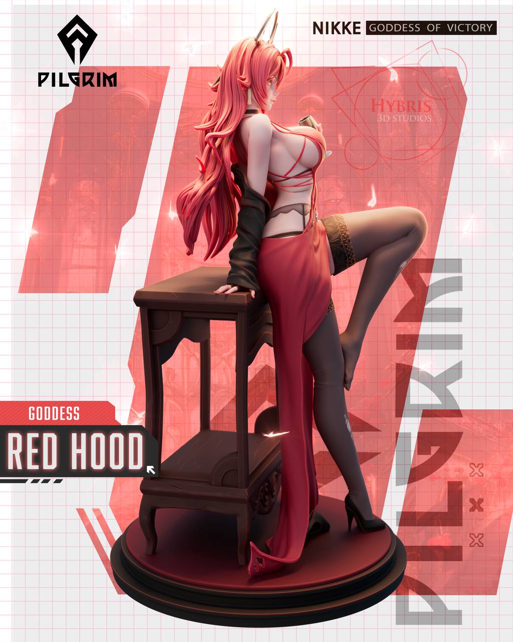 P站图纸印象馆 Hybris 妮姬:胜利女神 小红帽 Hybris 妮姬:胜利女神 小红帽