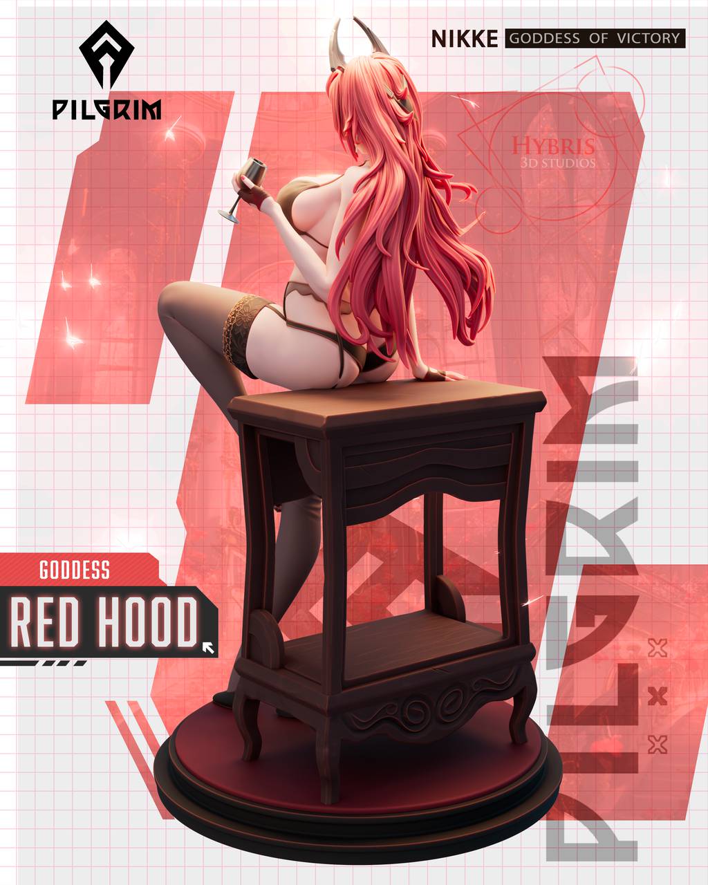 P站图纸印象馆 Hybris 妮姬:胜利女神 小红帽 Hybris 妮姬:胜利女神 小红帽