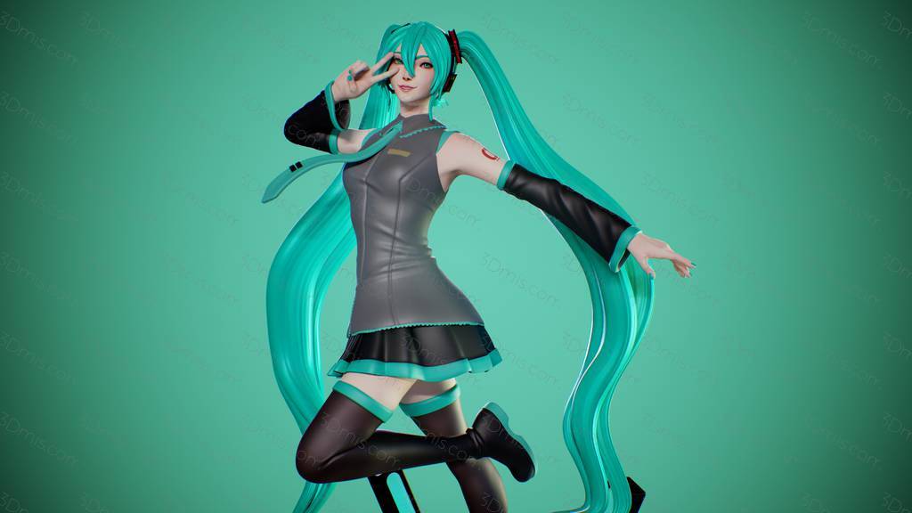 Inaki Sculpts 初音未来