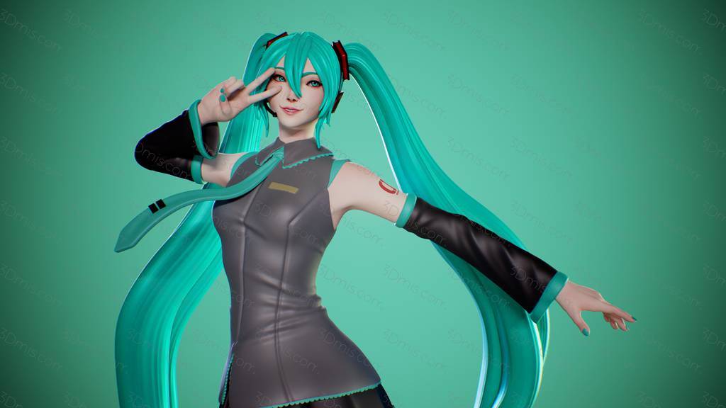 Inaki Sculpts 初音未来