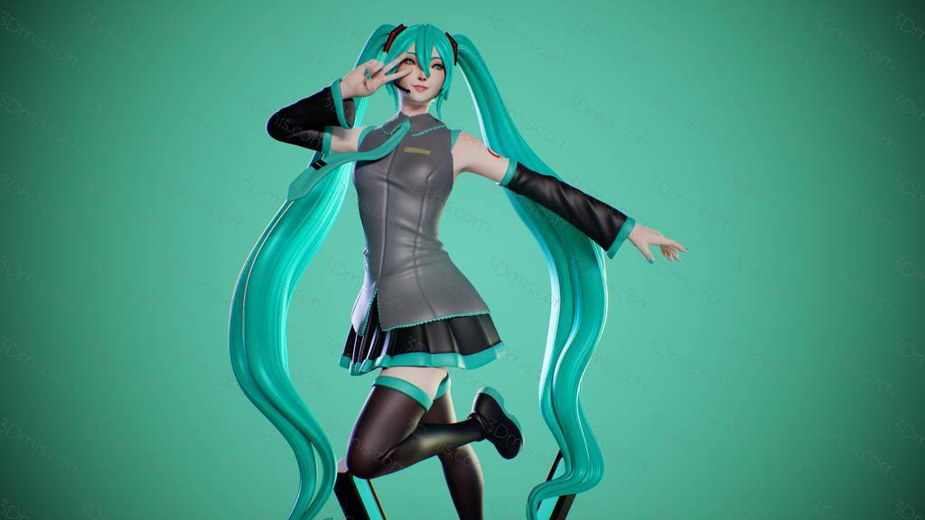 Inaki Sculpts 初音未来