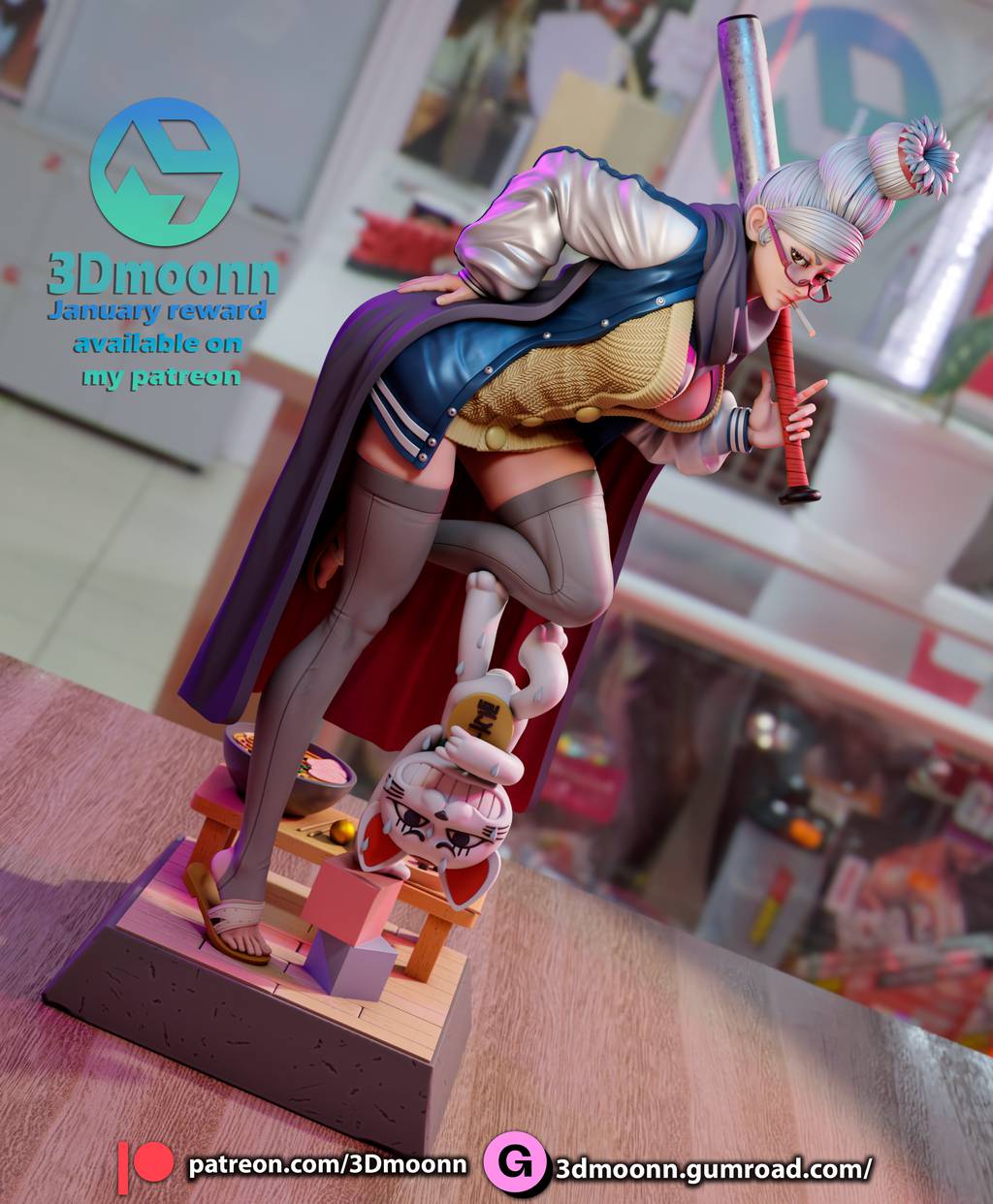 P站图纸印象馆 3Dmoonn 当哒当 绫瀬星子 3Dmoonn 当哒当 绫瀬星子