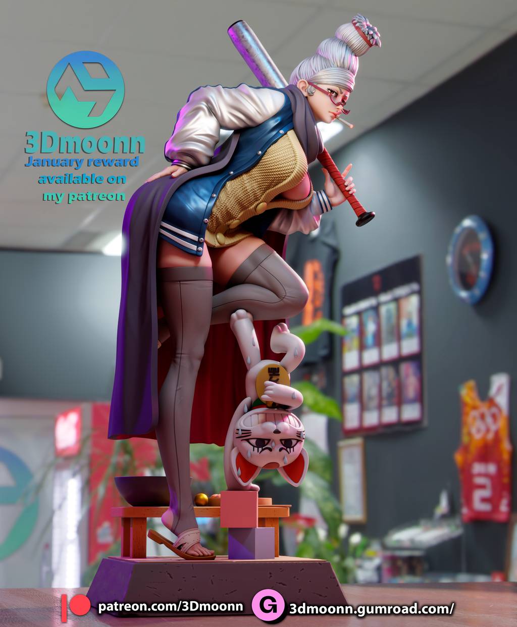 P站图纸印象馆 3Dmoonn 当哒当 绫瀬星子 3Dmoonn 当哒当 绫瀬星子