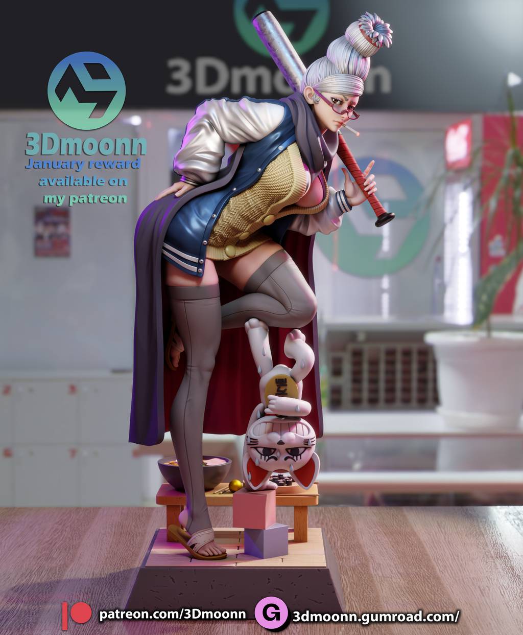 P站图纸印象馆 3Dmoonn 当哒当 绫瀬星子 3Dmoonn 当哒当 绫瀬星子