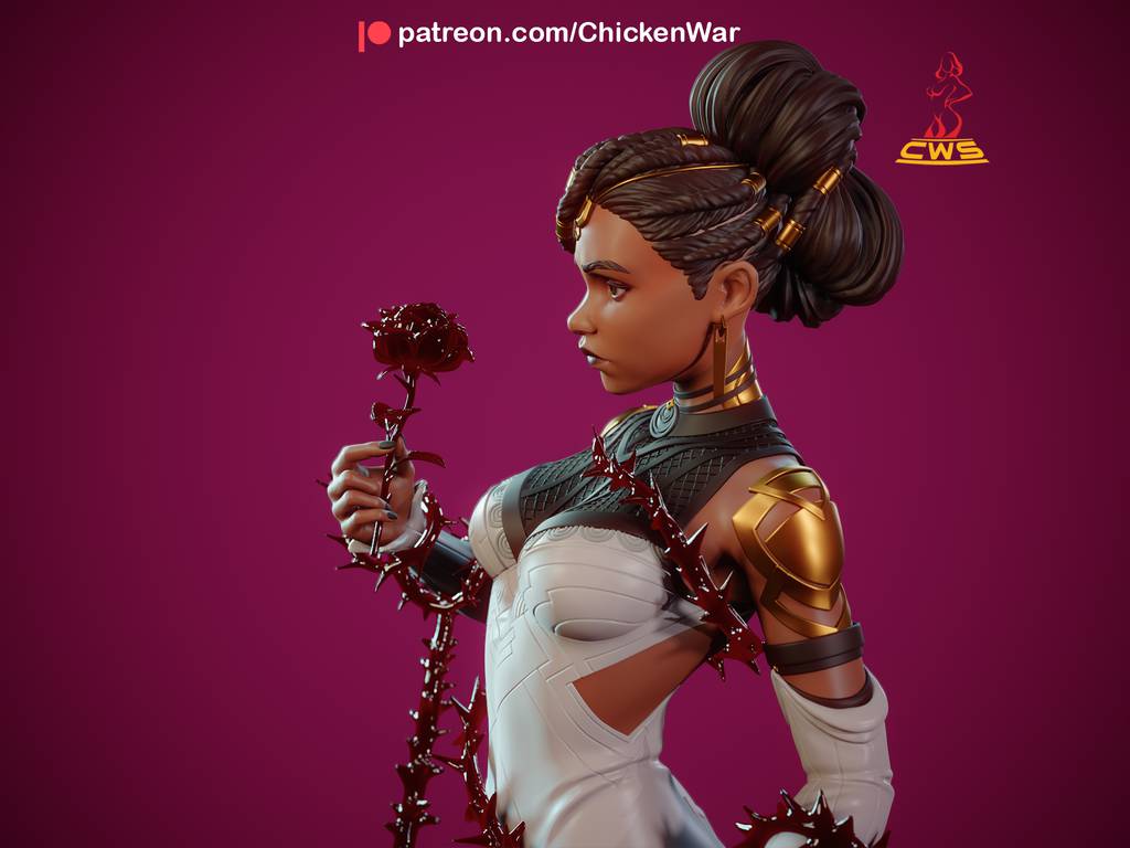 P站图纸印象馆 CW Studio 英雄联盟 双城之战 梅尔 CW Studio 英雄联盟 双城之战 梅尔