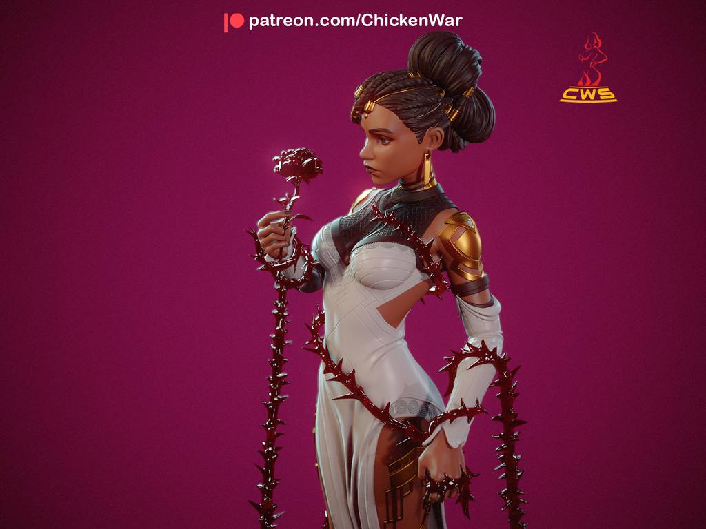 P站图纸印象馆 CW Studio 英雄联盟 双城之战 梅尔 CW Studio 英雄联盟 双城之战 梅尔