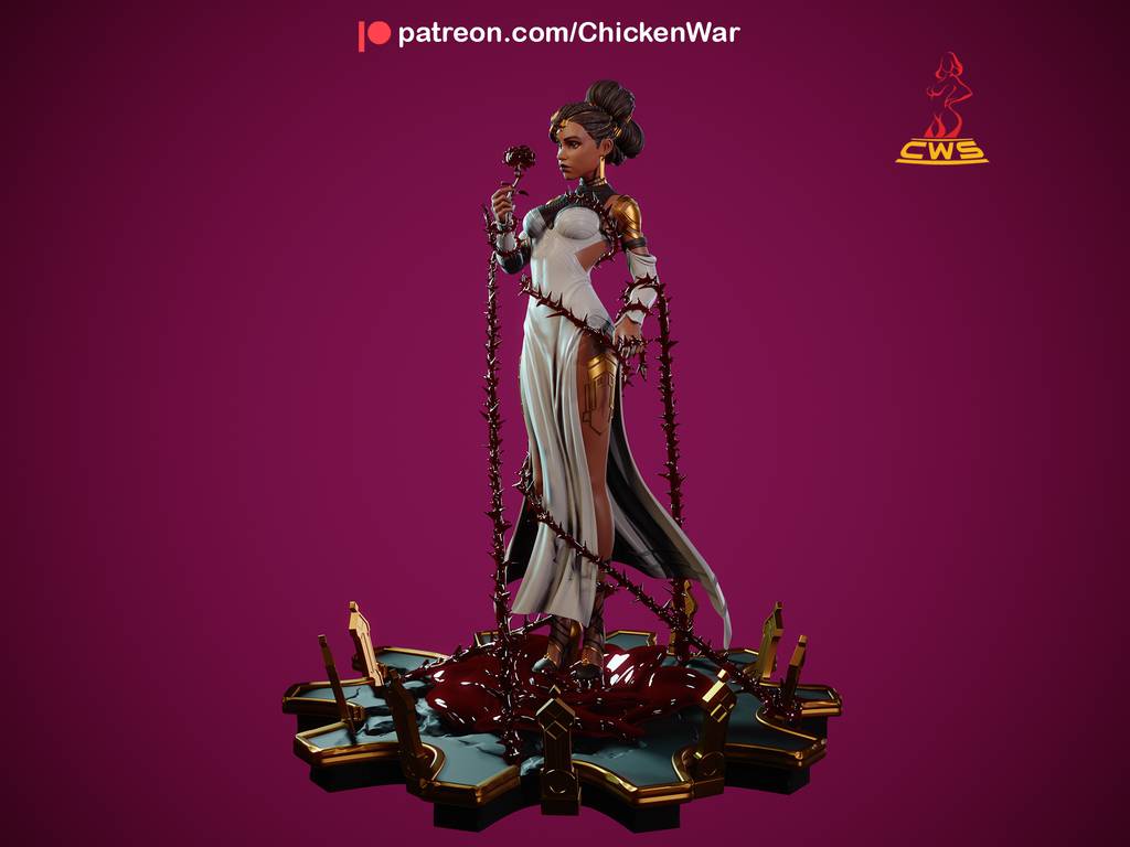 P站图纸印象馆 CW Studio 英雄联盟 双城之战 梅尔 CW Studio 英雄联盟 双城之战 梅尔