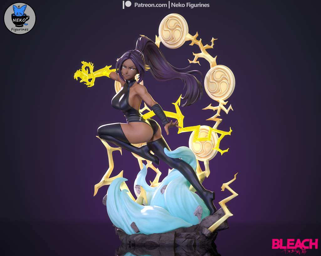 P站图纸印象馆 Neko 死神 四枫院夜一 Neko 死神 四枫院夜一