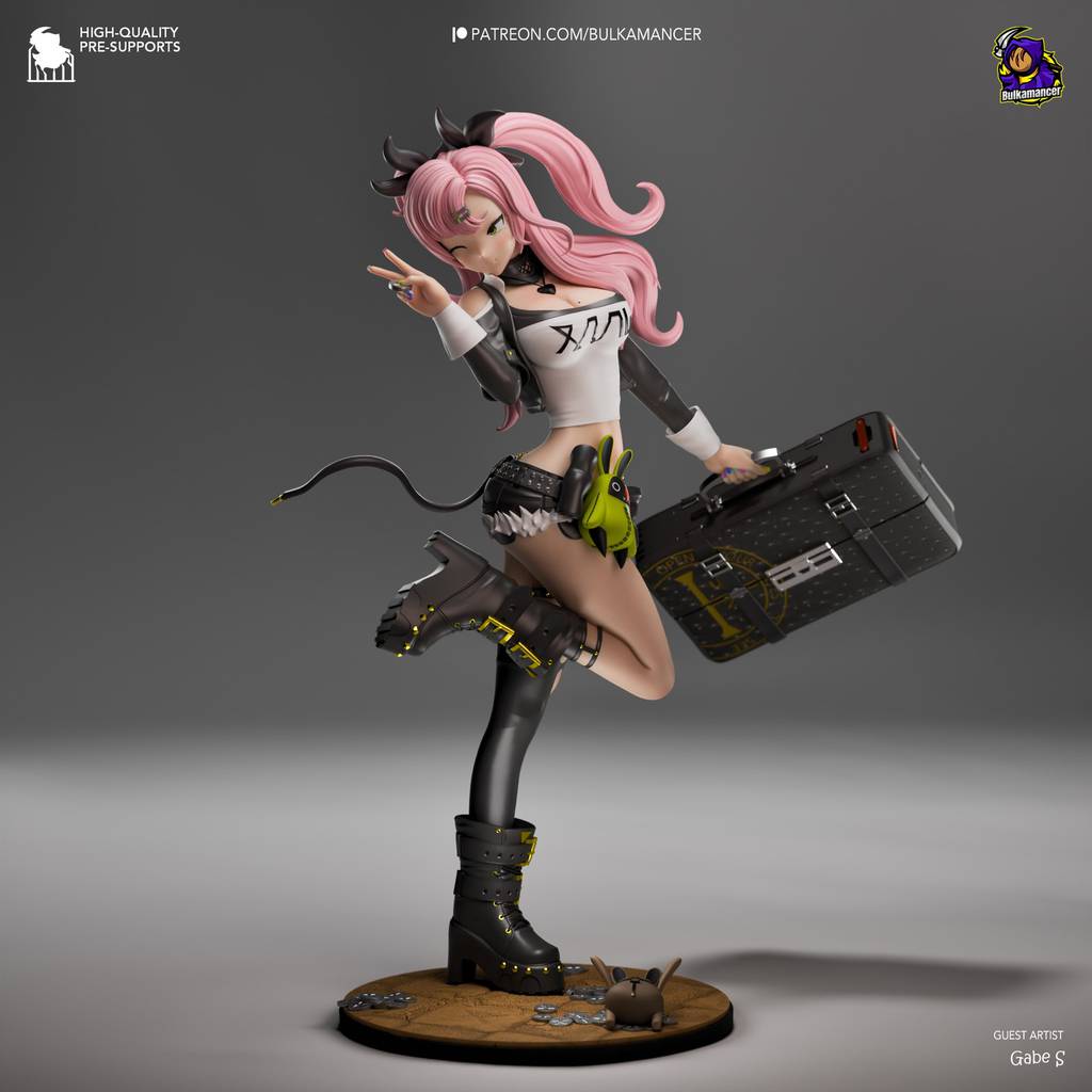 P站图纸印象馆 Bulkamancer 绝区零 妮可·德玛拉 Bulkamancer 绝区零 妮可·德玛拉