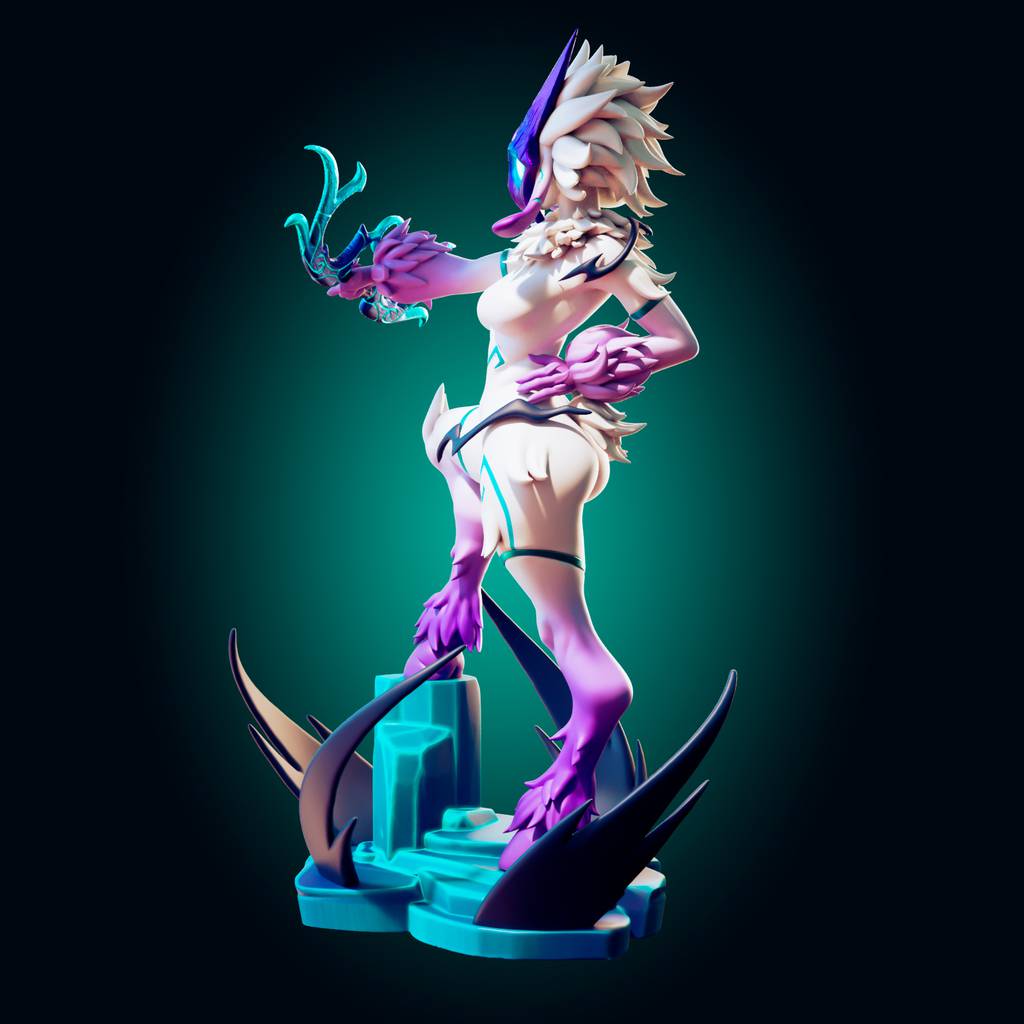 P站图纸印象馆 Officer Rhu 英雄联盟 永恒猎手 千珏 Officer Rhu 英雄联盟 永恒猎手 千珏