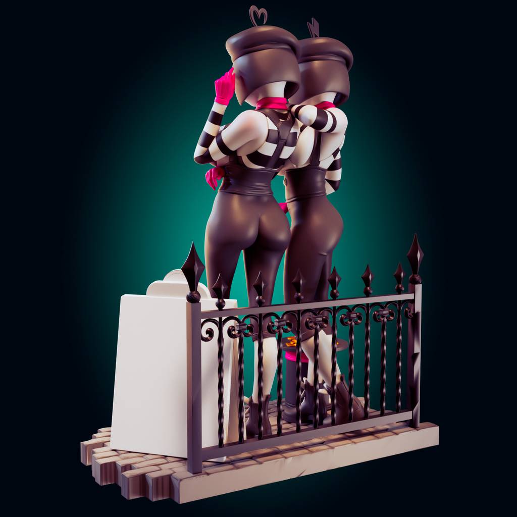 P站图纸印象馆 Officer Rhu 哑剧猫 啾啾和蓬蓬 Officer Rhu 哑剧猫 啾啾和蓬蓬