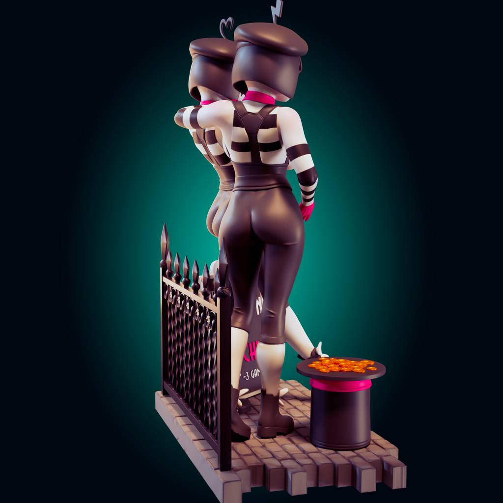 P站图纸印象馆 Officer Rhu 哑剧猫 啾啾和蓬蓬 Officer Rhu 哑剧猫 啾啾和蓬蓬