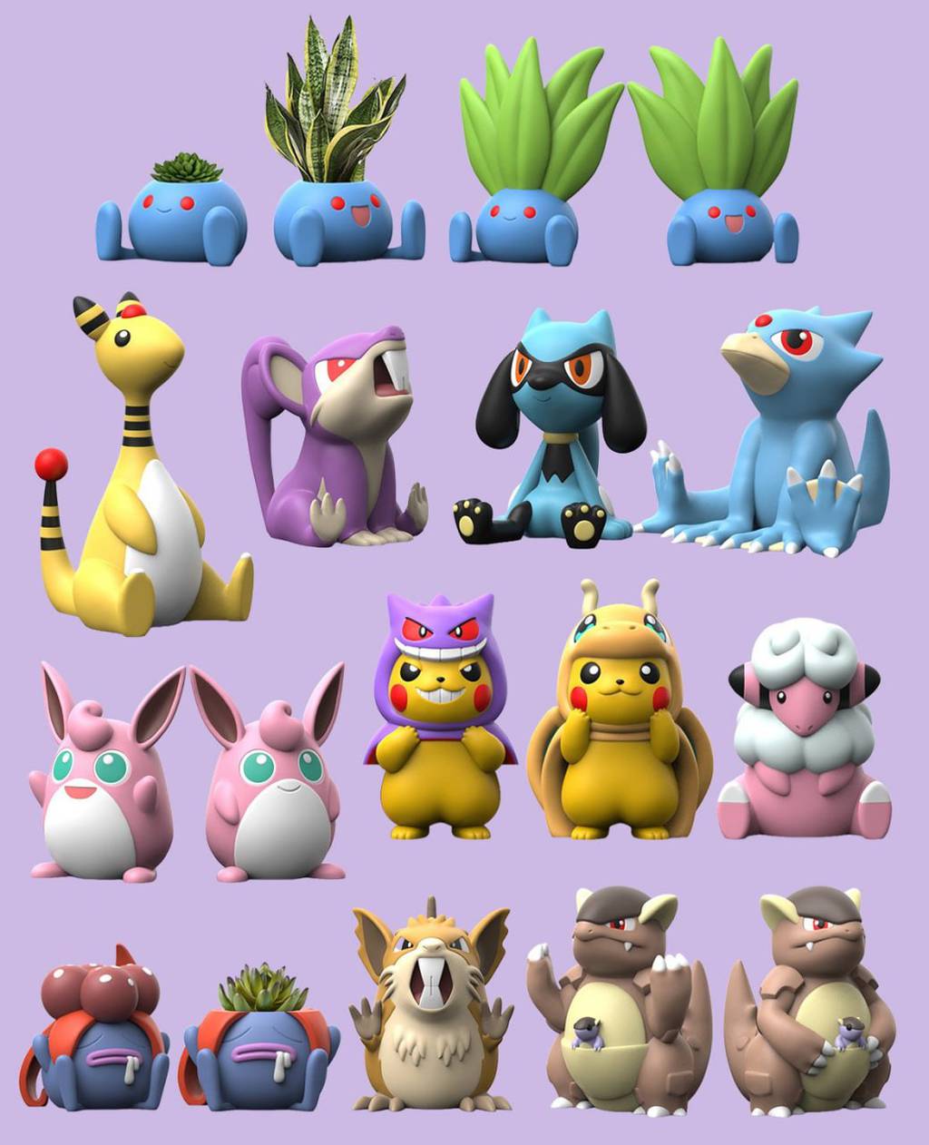 P站图纸印象馆 精灵宝可梦 精灵宝可梦