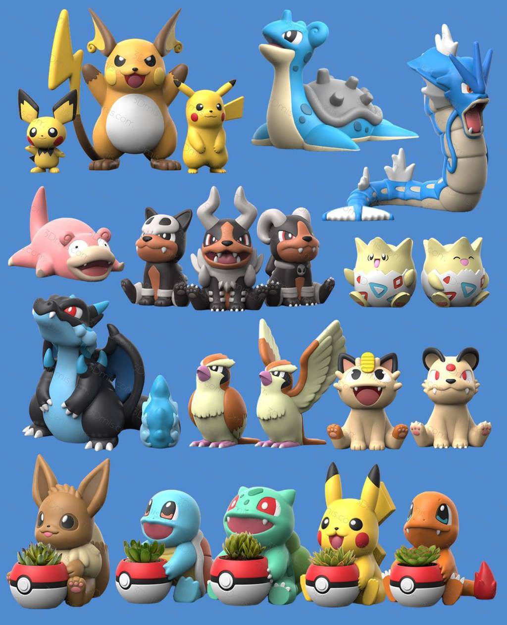 P站图纸印象馆 精灵宝可梦 精灵宝可梦