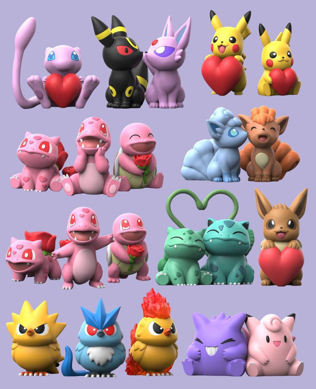 P站图纸印象馆 精灵宝可梦 精灵宝可梦