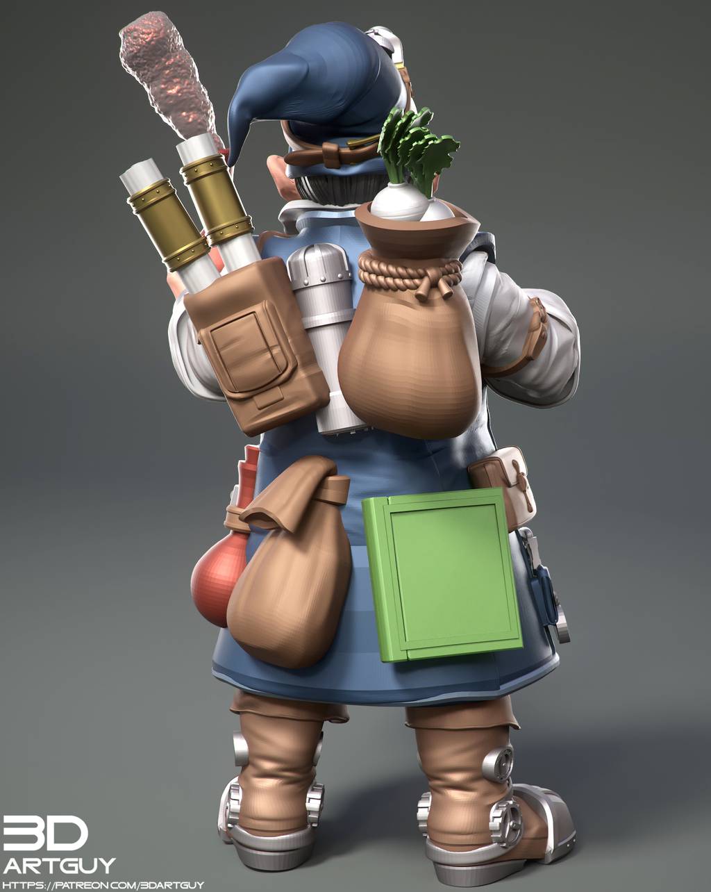 P站图纸印象馆 3DArtGuy 侏儒 3DArtGuy 侏儒