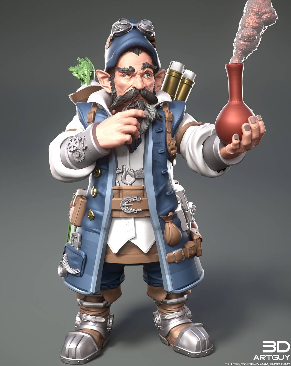 P站图纸印象馆 3DArtGuy 侏儒 3DArtGuy 侏儒