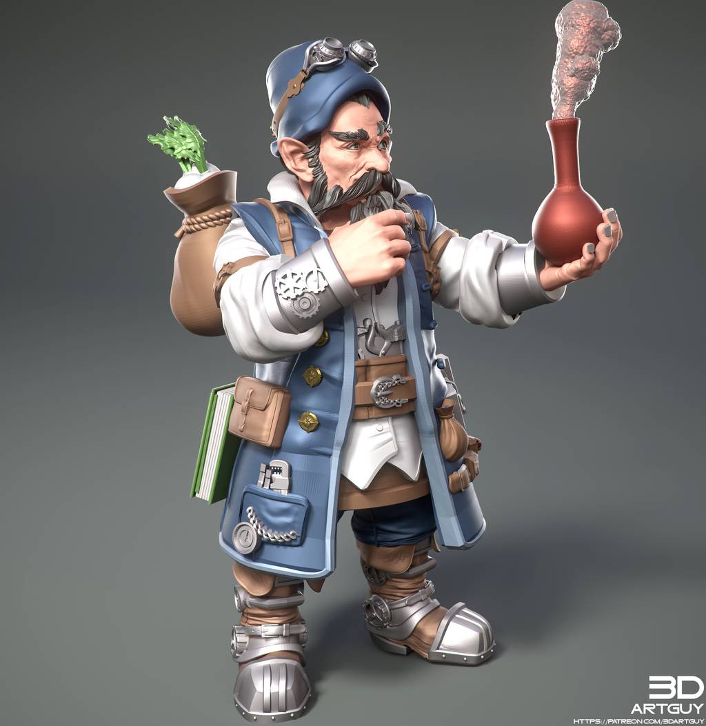 P站图纸印象馆 3DArtGuy 侏儒 3DArtGuy 侏儒