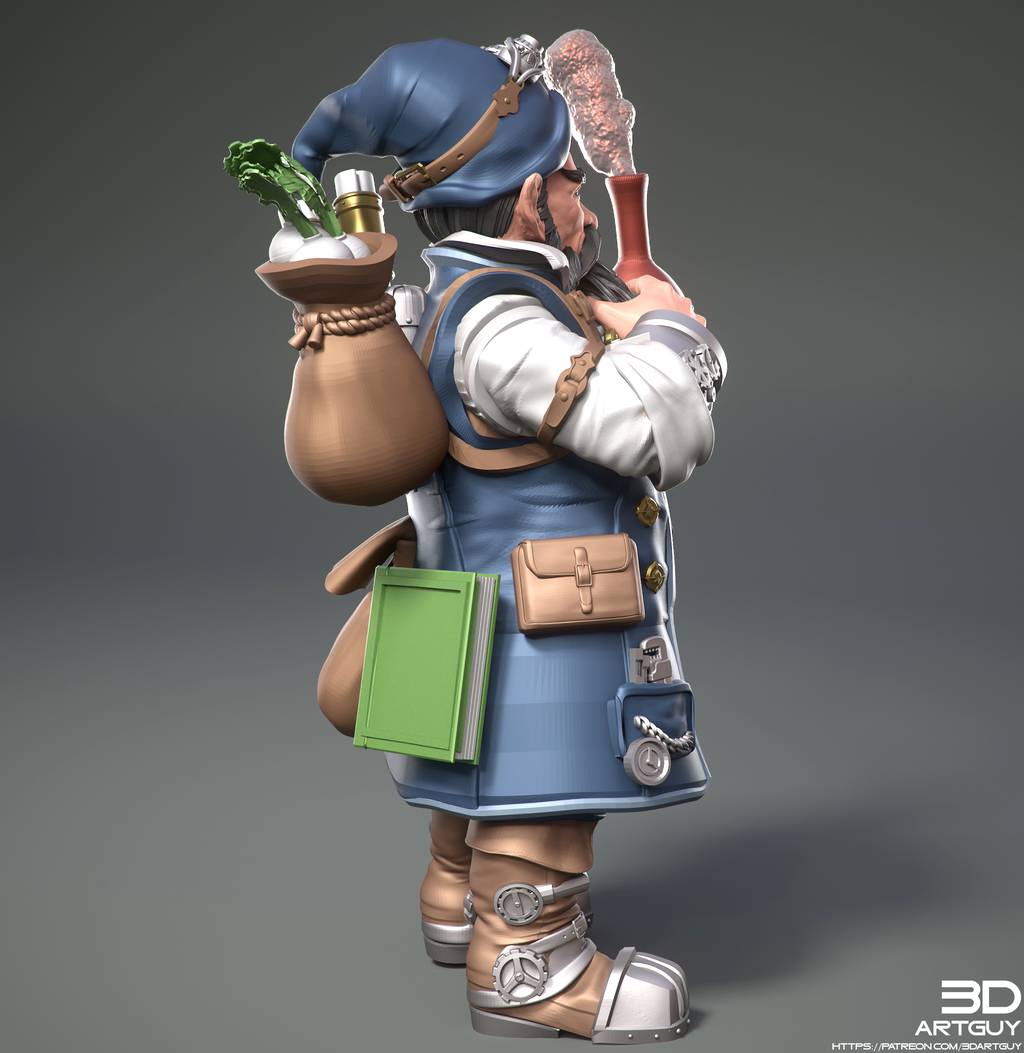 P站图纸印象馆 3DArtGuy 侏儒 3DArtGuy 侏儒