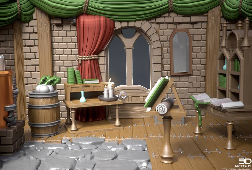 P站图纸印象馆 3DArtGuy 侏儒 3DArtGuy 侏儒