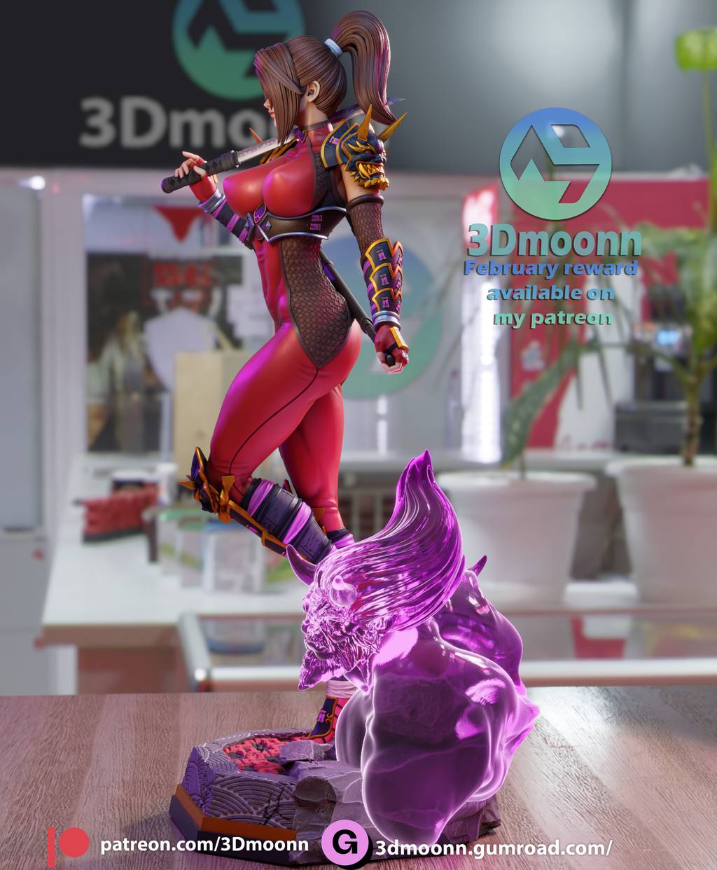 P站图纸印象馆 3Dmoonn 灵魂能力 塔姬 3Dmoonn 灵魂能力 塔姬