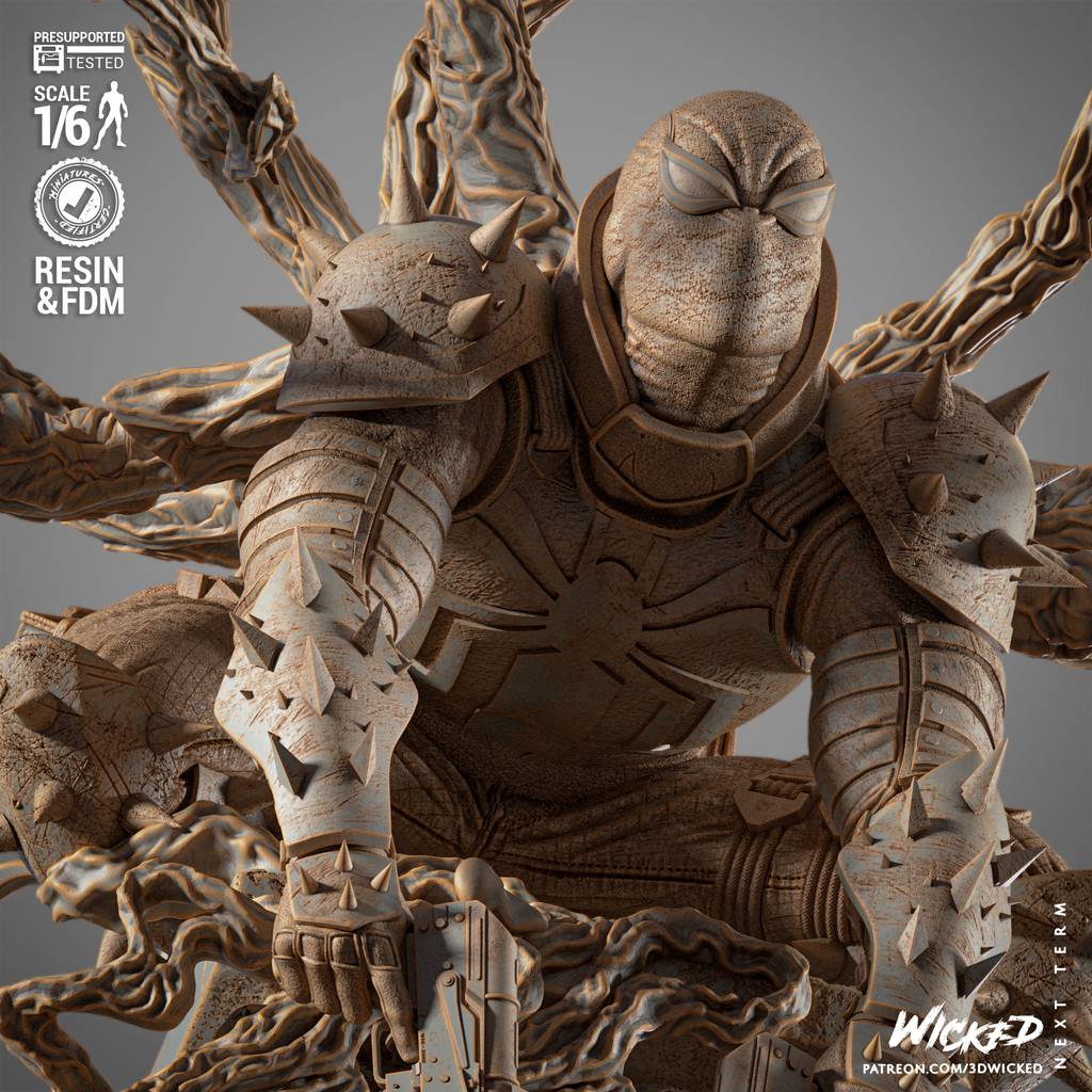 P站图纸印象馆 3DWicked 漫威 毒液特工 3DWicked 漫威 毒液特工