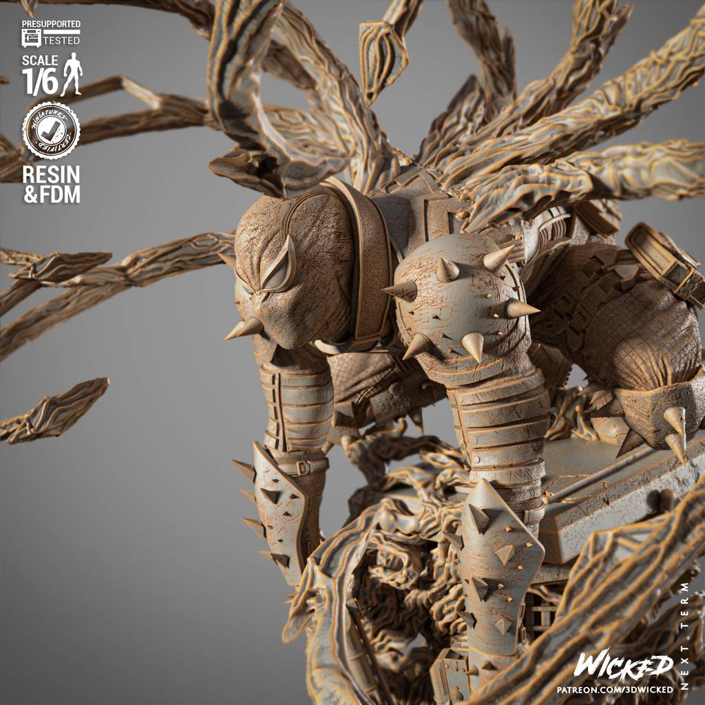 P站图纸印象馆 3DWicked 漫威 毒液特工 3DWicked 漫威 毒液特工