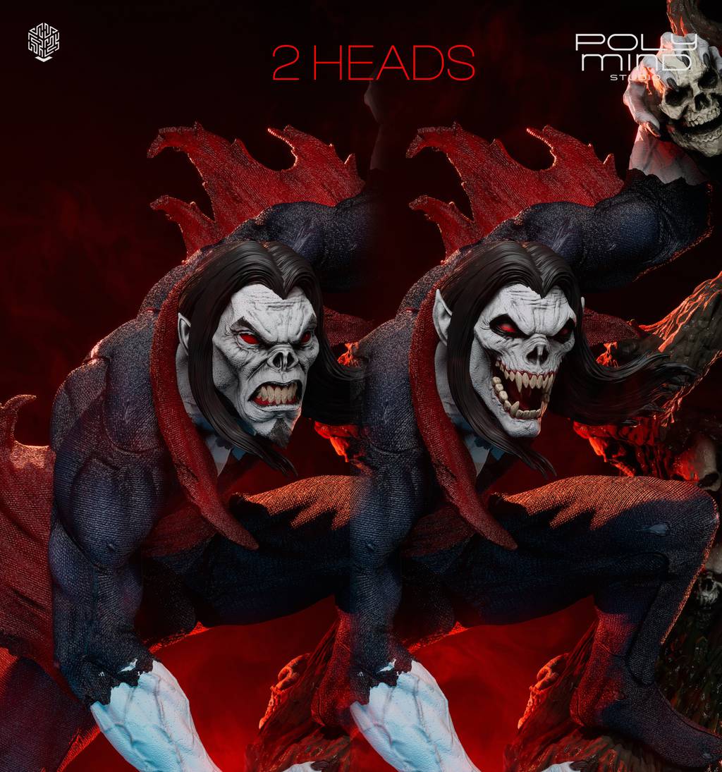 P站图纸印象馆 PolyMind 漫威 吸血鬼莫比亚斯 PolyMind 漫威 吸血鬼莫比亚斯