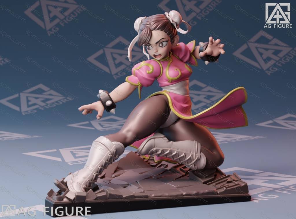 P站图纸印象馆 AG.figure 街头霸王 春丽 AG.figure 街头霸王 春丽