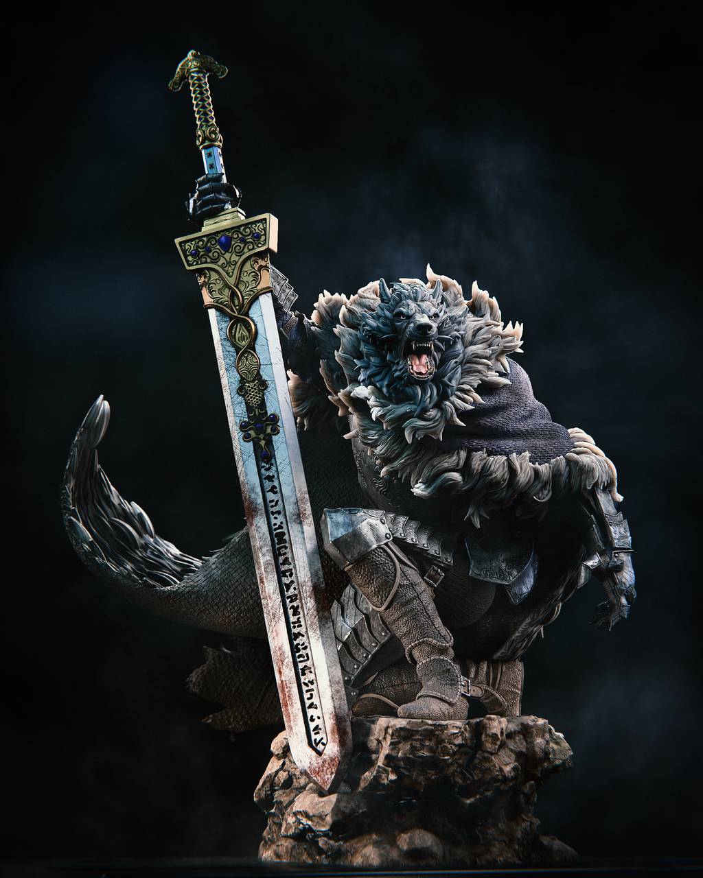 P站图纸印象馆 CA3D 艾尔登法环 布莱泽 CA3D 艾尔登法环 布莱泽