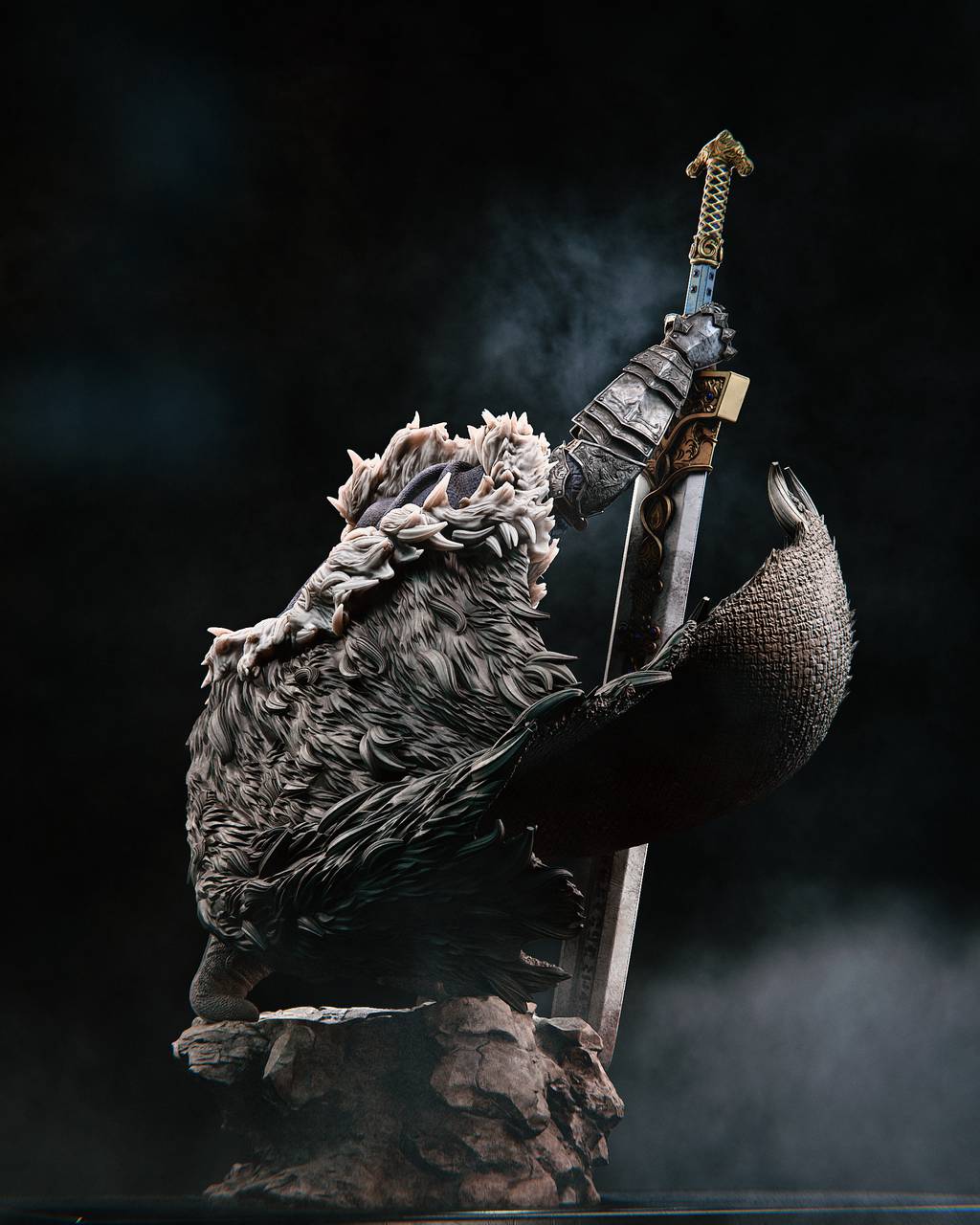 P站图纸印象馆 CA3D 艾尔登法环 布莱泽 CA3D 艾尔登法环 布莱泽