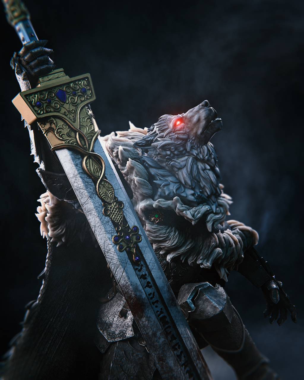 P站图纸印象馆 CA3D 艾尔登法环 布莱泽 CA3D 艾尔登法环 布莱泽