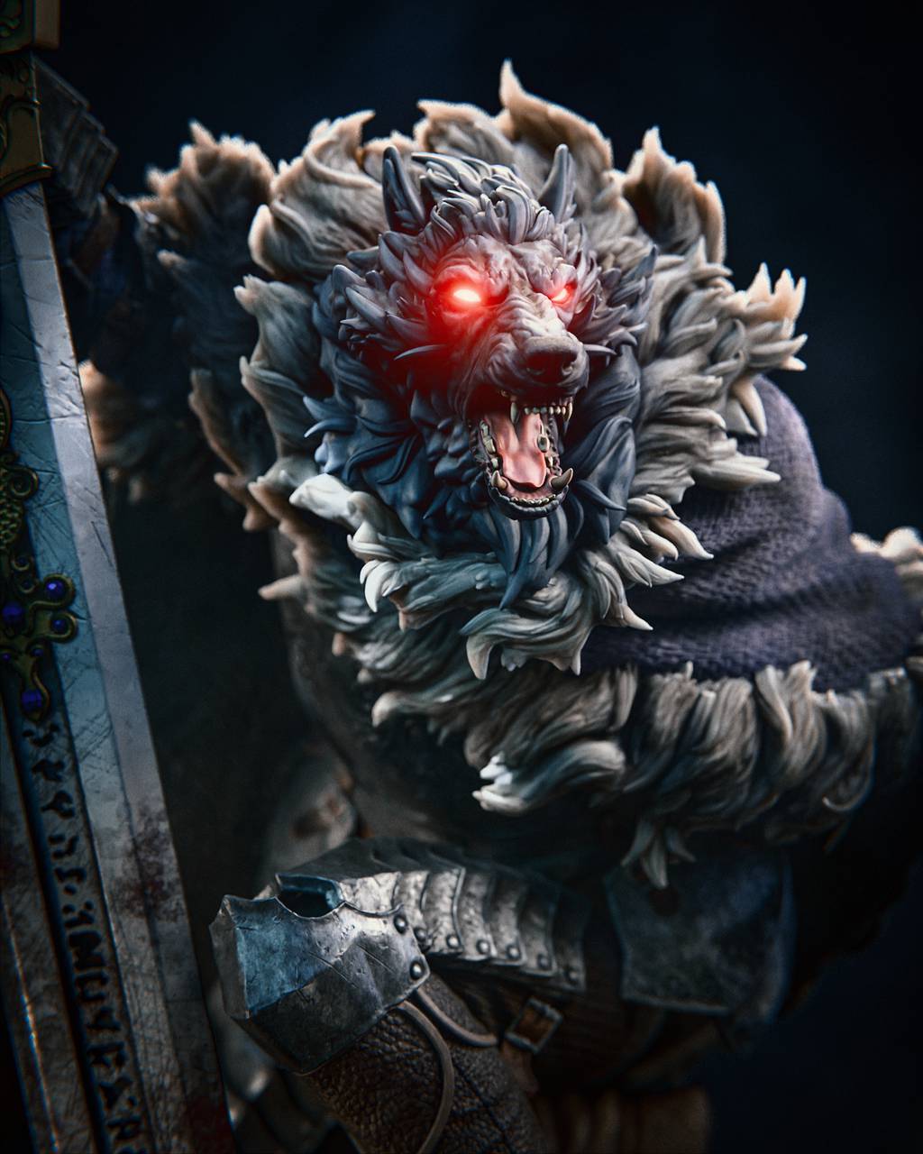 P站图纸印象馆 CA3D 艾尔登法环 布莱泽 CA3D 艾尔登法环 布莱泽