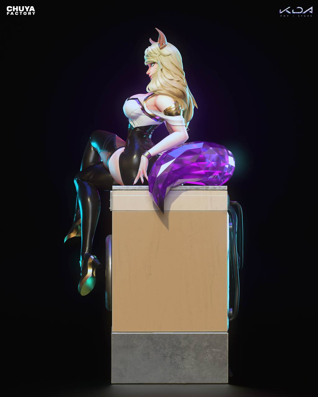 P站图纸印象馆 Chuya Factory 英雄联盟 阿狸 Chuya Factory 英雄联盟 阿狸