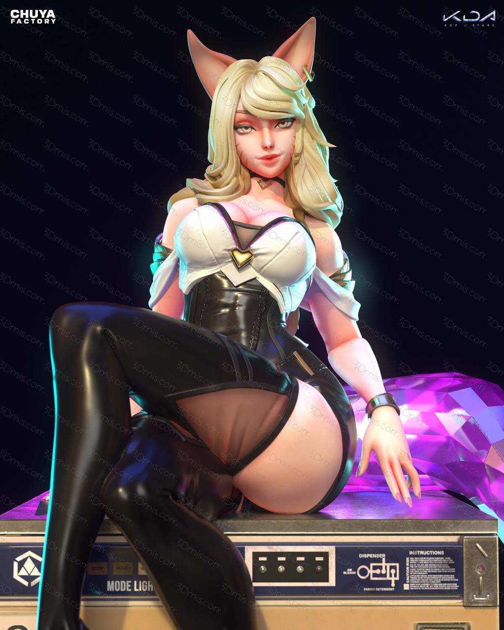 P站图纸印象馆 Chuya Factory 英雄联盟 阿狸 Chuya Factory 英雄联盟 阿狸