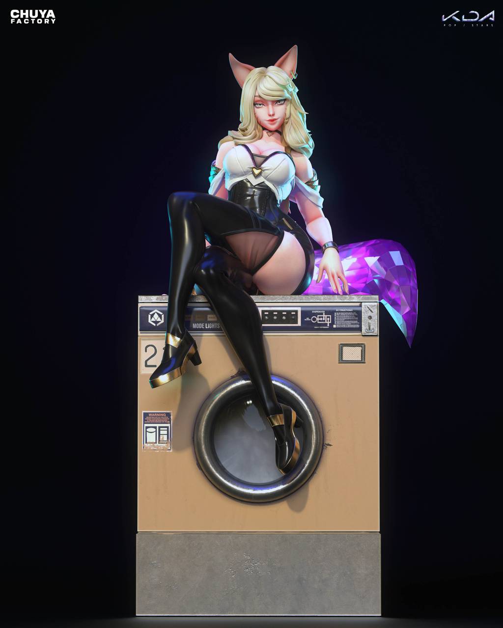 P站图纸印象馆 Chuya Factory 英雄联盟 阿狸 Chuya Factory 英雄联盟 阿狸