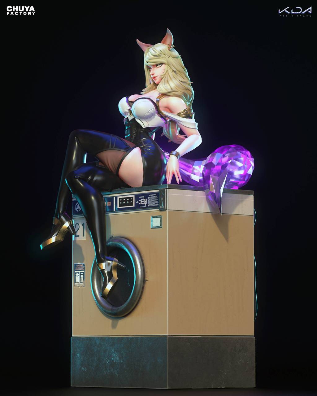 P站图纸印象馆 Chuya Factory 英雄联盟 阿狸 Chuya Factory 英雄联盟 阿狸