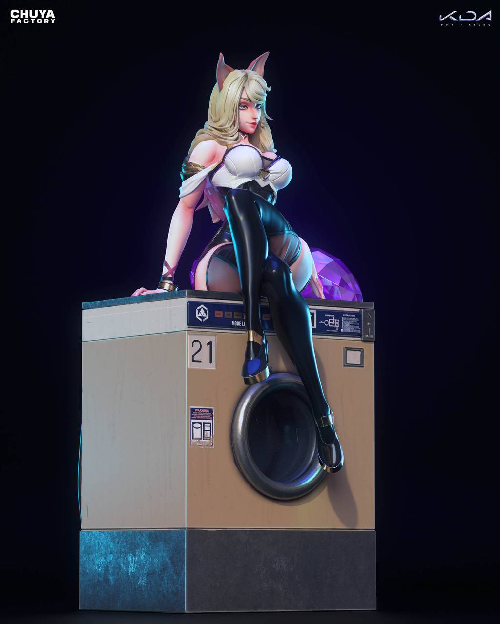 P站图纸印象馆 Chuya Factory 英雄联盟 阿狸 Chuya Factory 英雄联盟 阿狸