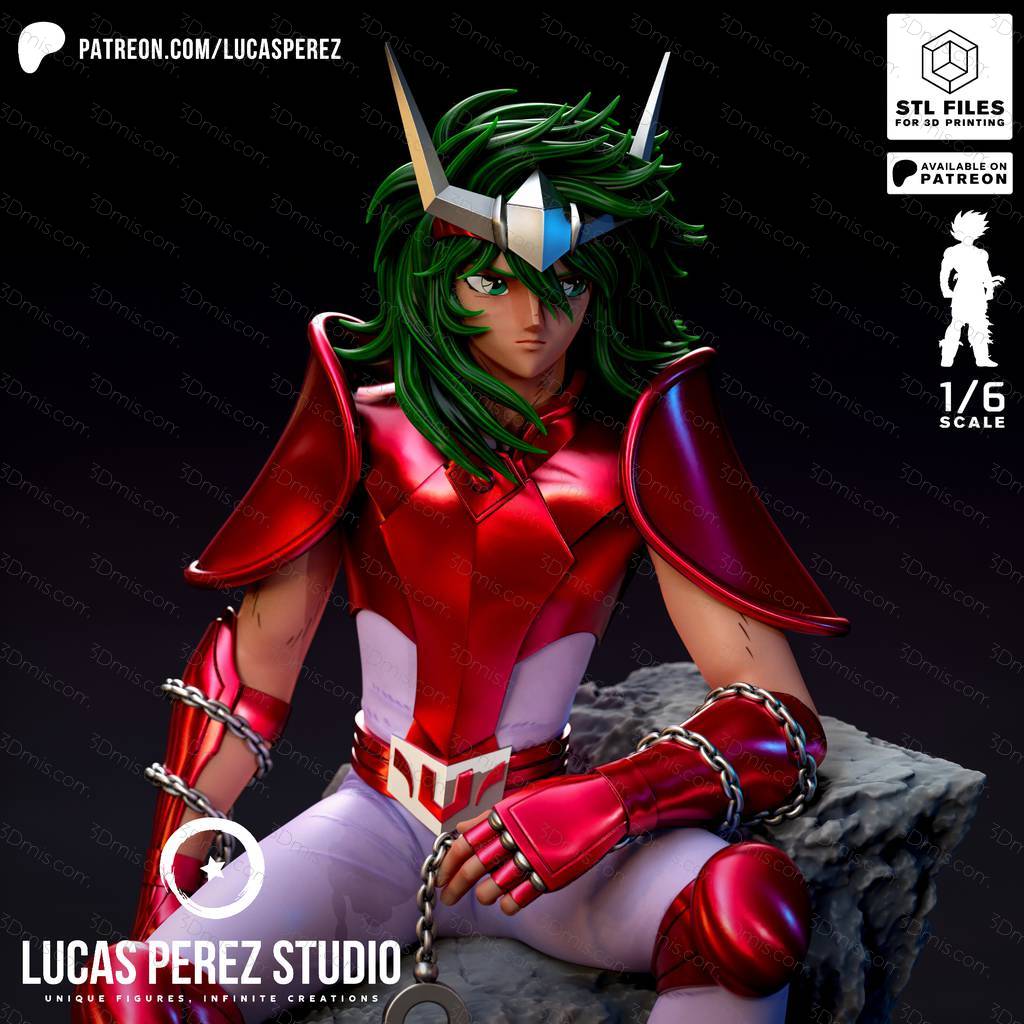 P站图纸印象馆 Lucas Perez 圣斗士星矢 瞬 Lucas Perez 圣斗士星矢 瞬