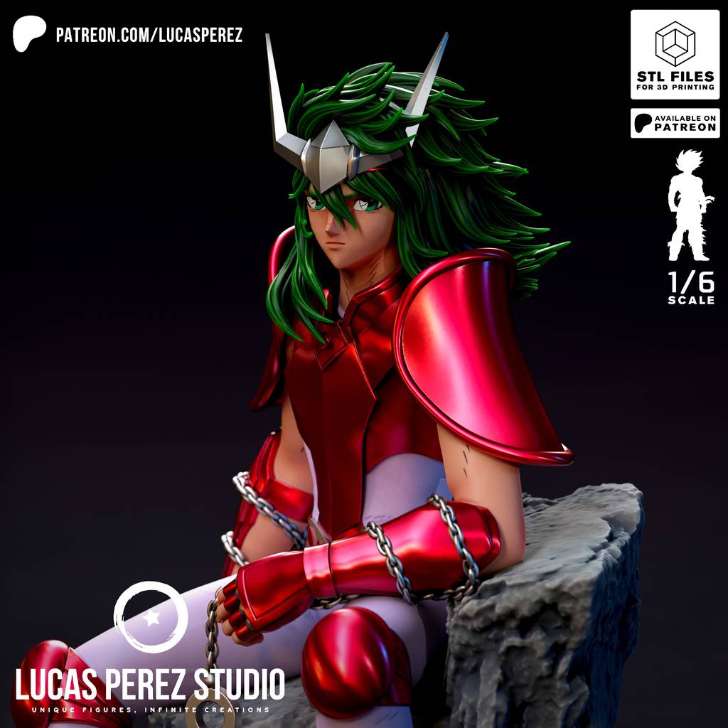 P站图纸印象馆 Lucas Perez 圣斗士星矢 瞬 Lucas Perez 圣斗士星矢 瞬