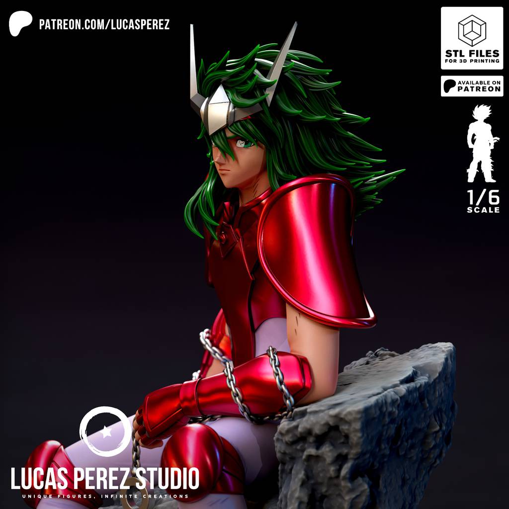 P站图纸印象馆 Lucas Perez 圣斗士星矢 瞬 Lucas Perez 圣斗士星矢 瞬