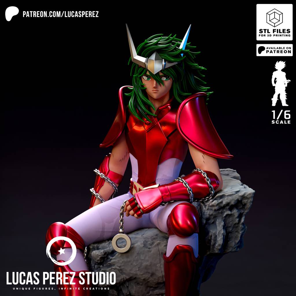 P站图纸印象馆 Lucas Perez 圣斗士星矢 瞬 Lucas Perez 圣斗士星矢 瞬