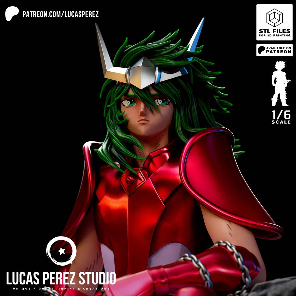 P站图纸印象馆 Lucas Perez 圣斗士星矢 瞬 Lucas Perez 圣斗士星矢 瞬