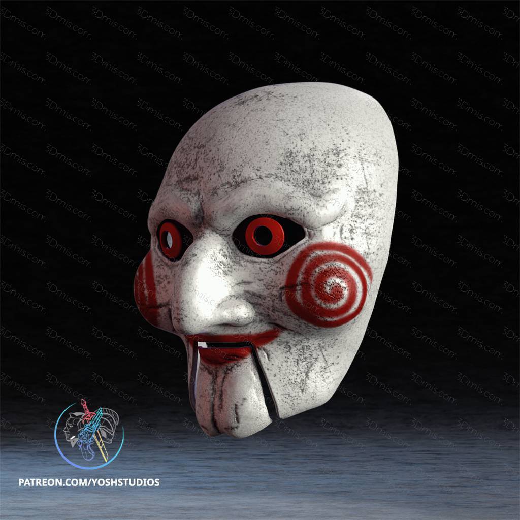 P站图纸印象馆 Yosh 电锯惊魂 约翰·克莱默的面具 Yosh 电锯惊魂 约翰·克莱默的面具