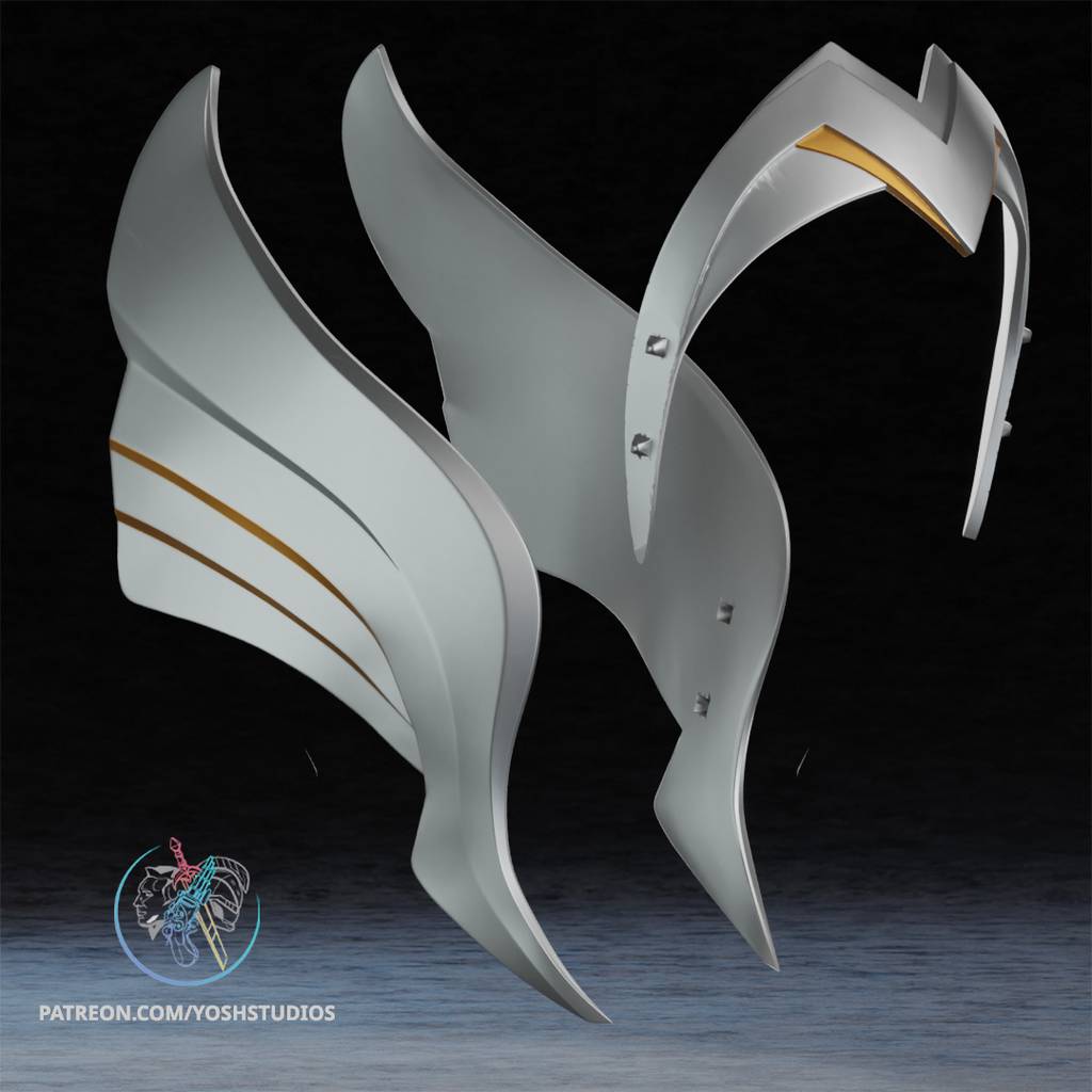 P站图纸印象馆 Yosh 漫威 风暴头盔 Yosh 漫威 风暴头盔